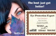 “Eye Protection Expert” Certificate with 2014 Salon Training!