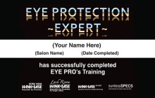 Show YOUR Tanners You’re an Eye Protection Expert!