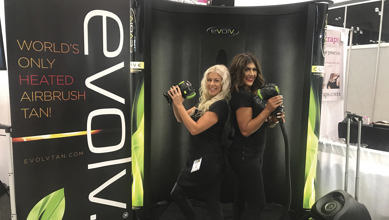 Evolv Tan Up Close & Personal <br><h3>with Megan Pralle Customer Relations Manager</h3>