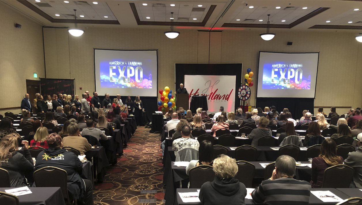 America’s Tanning Expo  <br><h3>Presented by Heartland Tanning </h3>